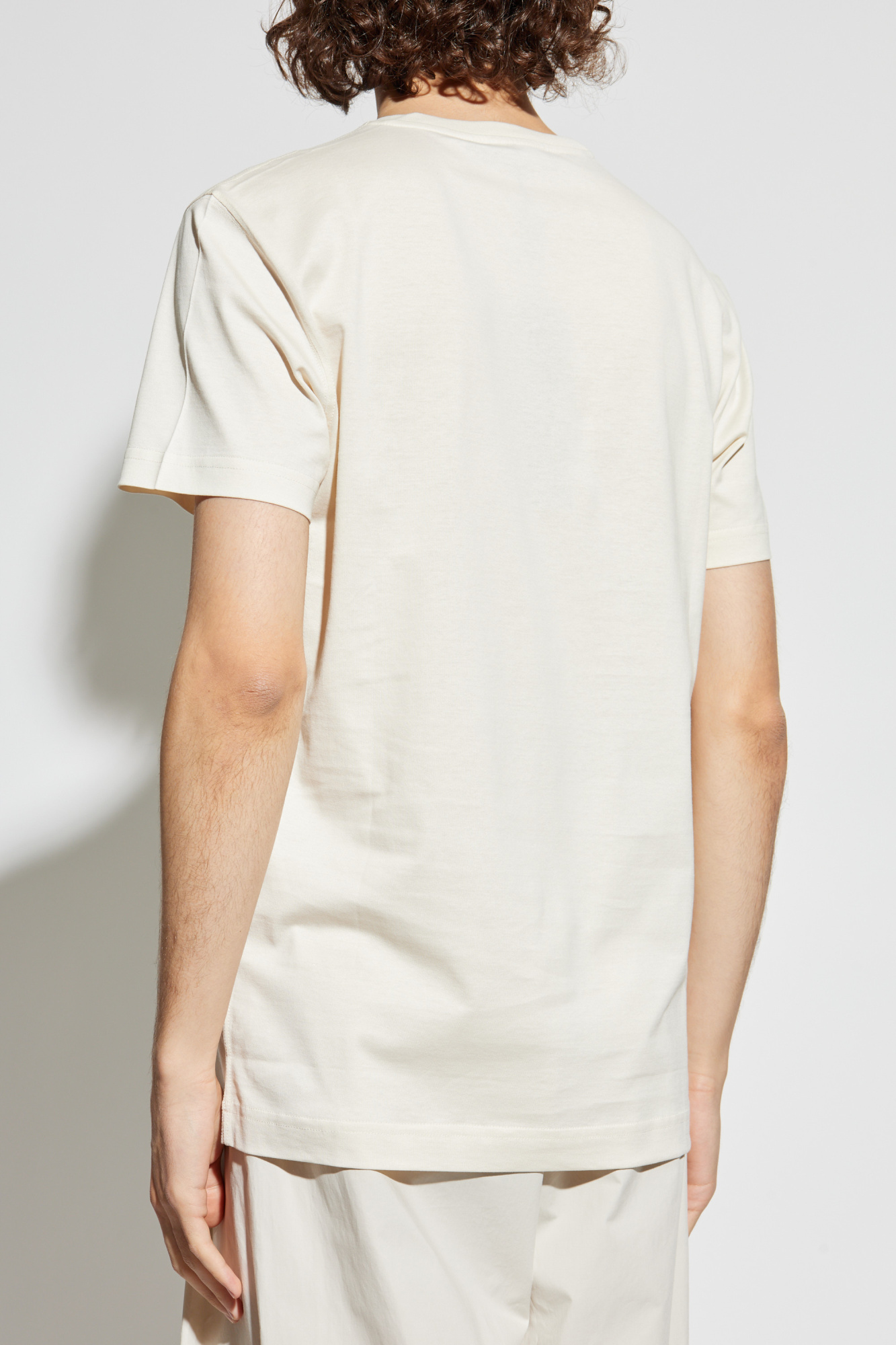 Dolce & Gabbana T-shirt with embroidered logo | Men's | Vitkac